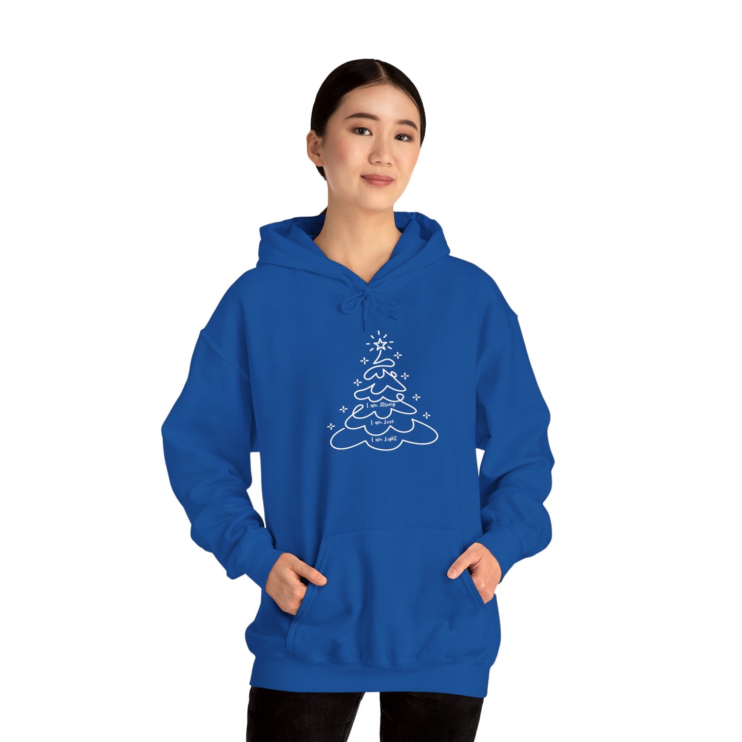 Christmas Doodle Tree Hoodie