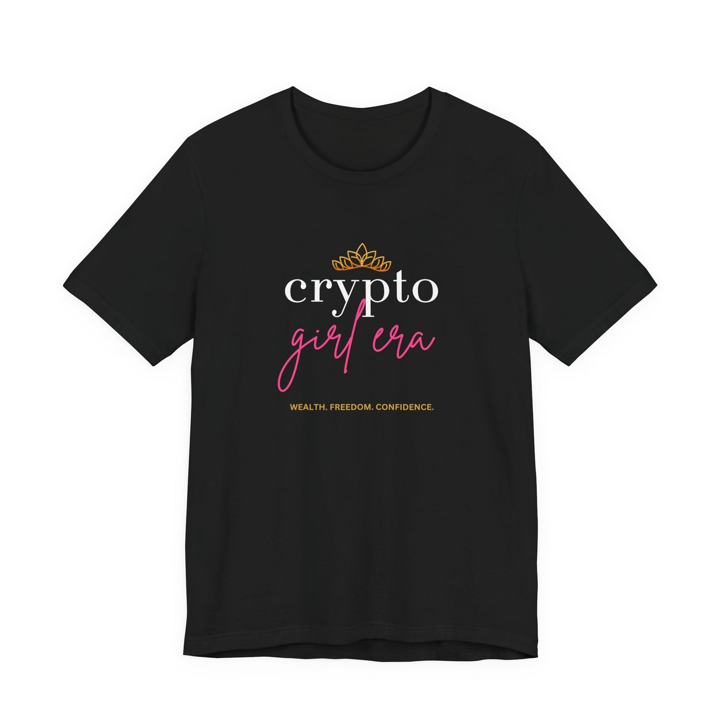Crypto Girl Era tee | Women's crypto crown