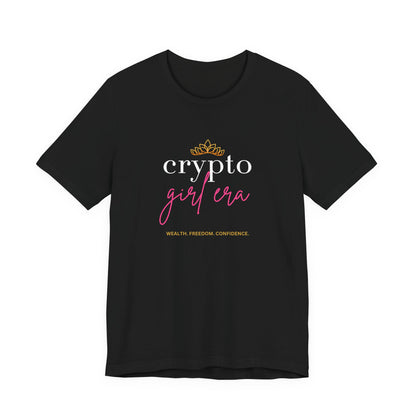 Crypto Girl Era tee | Women's crypto crown