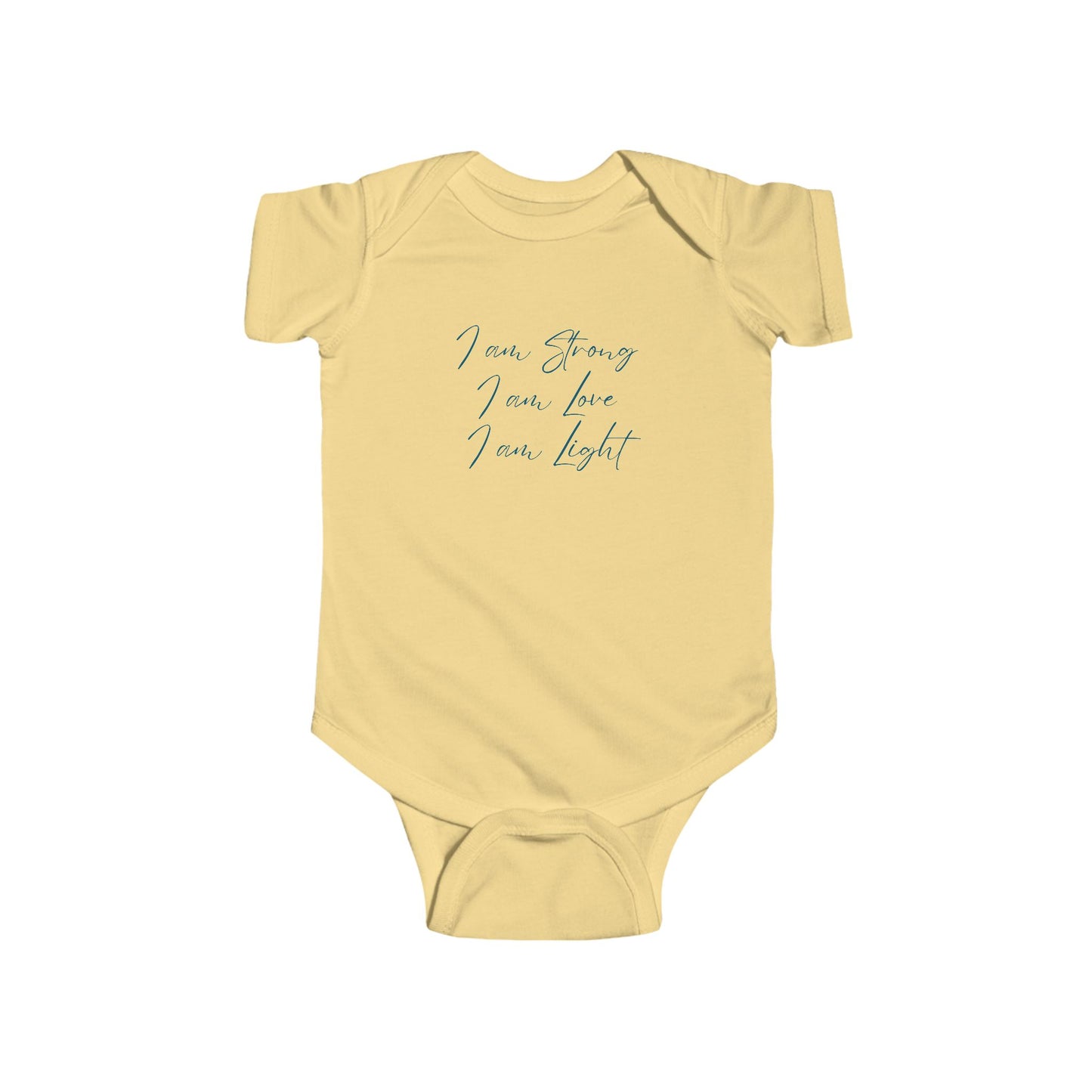 I am Light Infant Fine Jersey Bodysuit