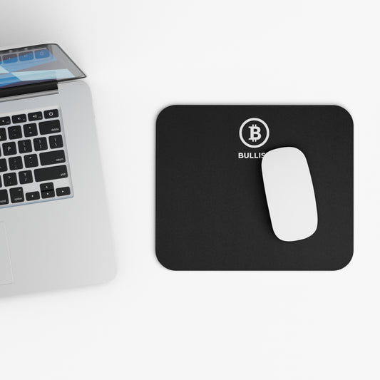 Bitcoin Bullish Rectangle Mouse Pad