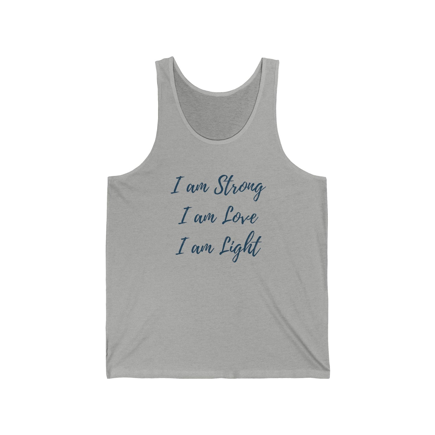 I am Light Unisex Jersey Tank