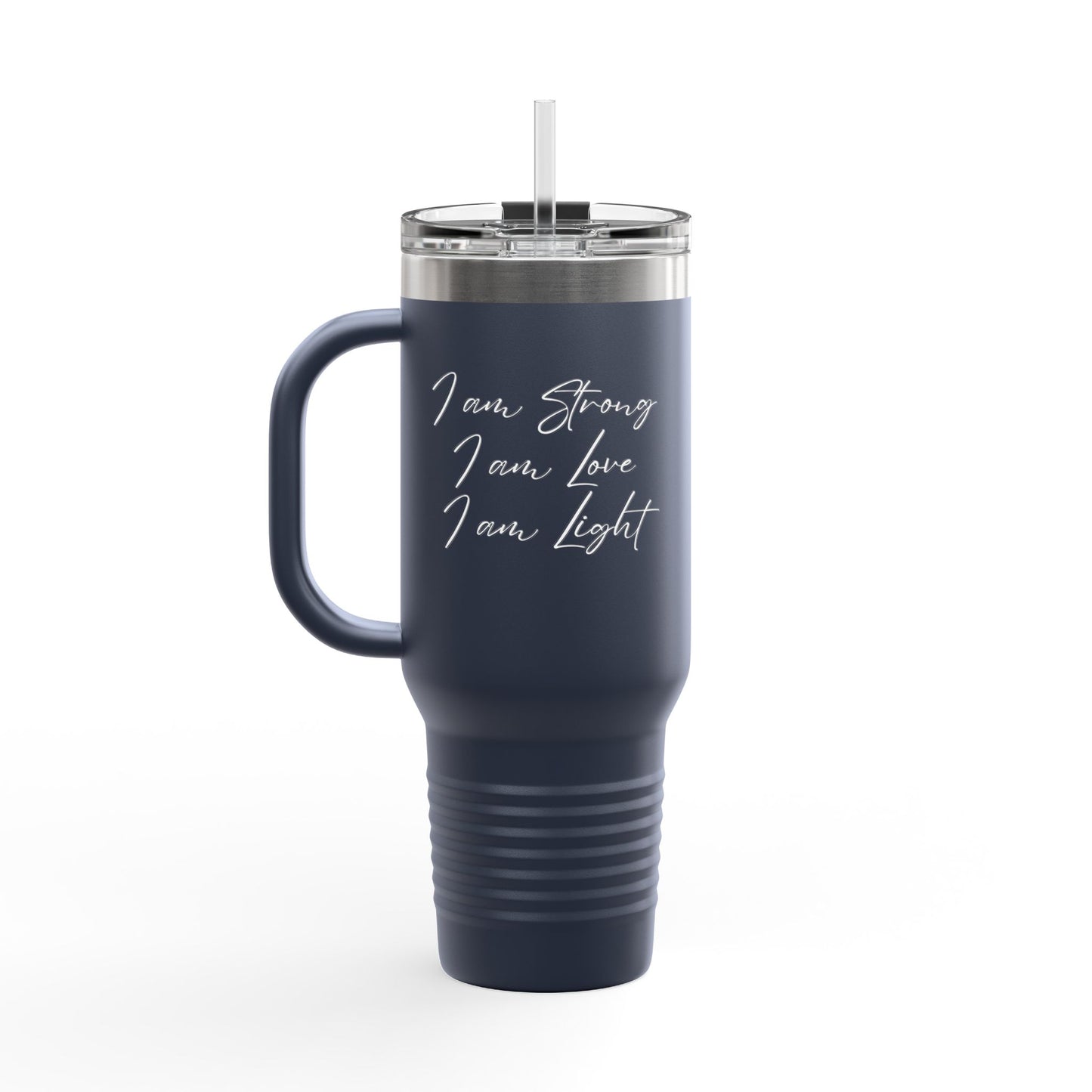 I am Light Insulated Travel Mug, 40oz "Thermal" as seen on #thermalsadventures