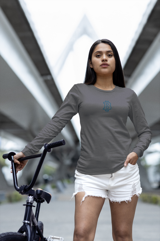 Bitcoin HODL Unisex Jersey Long Sleeve Tee
