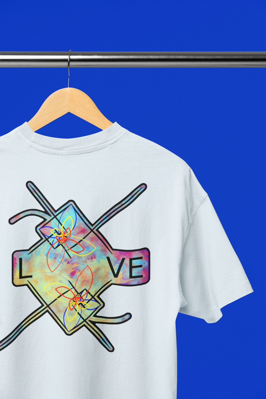 Love Graphic T‑Shirt - Design on Back