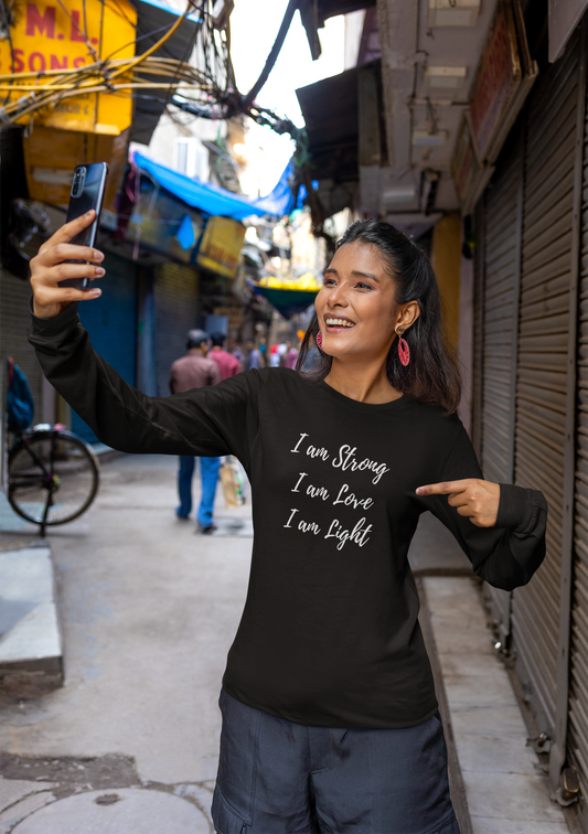 I am Light Unisex Jersey Long Sleeve Tee