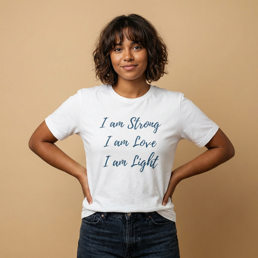 I am Light Unisex Jersey Short Sleeve Tee