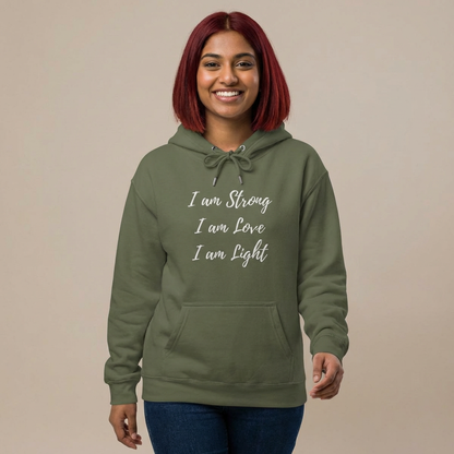 I am Light Unisex EcoSmart® Pullover Hoodie Sweatshirt