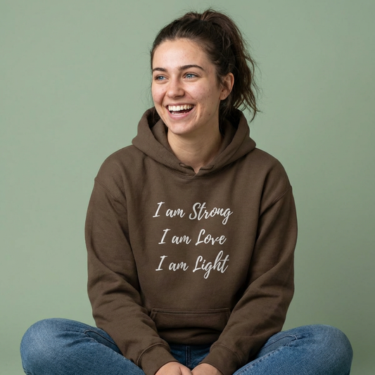 I am Light Unisex EcoSmart® Pullover Hoodie Sweatshirt