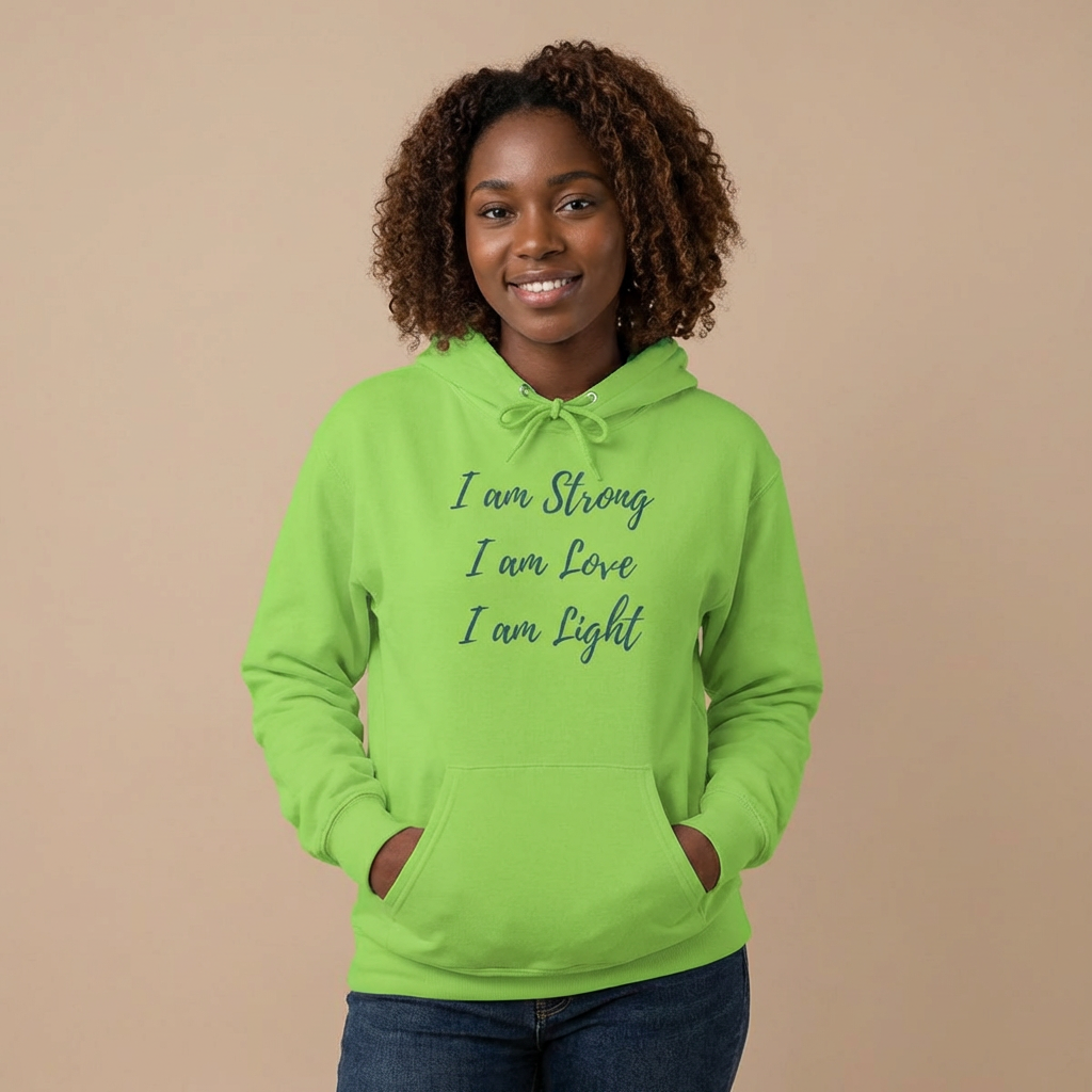 I am Light Unisex EcoSmart® Pullover Hoodie Sweatshirt