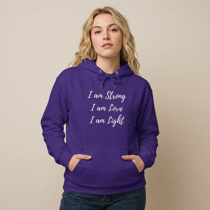I am Light Unisex EcoSmart® Pullover Hoodie Sweatshirt