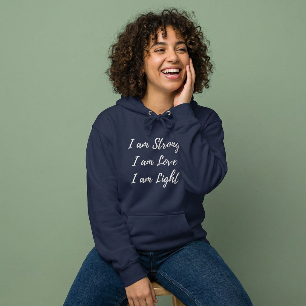 I am Light Unisex EcoSmart® Pullover Hoodie Sweatshirt