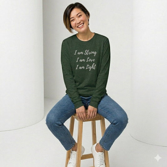 I am Light Unisex Jersey Long Sleeve Tee