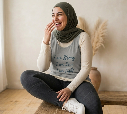 I am Light Jersey Tank