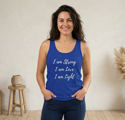 I am Light Jersey Tank