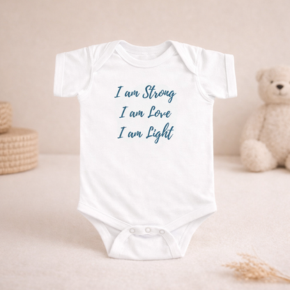 I am Light Infant Fine Jersey Bodysuit