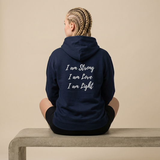 I am Light Unisex Heavy Blend™ Full Zip Hooded Sweatshirt