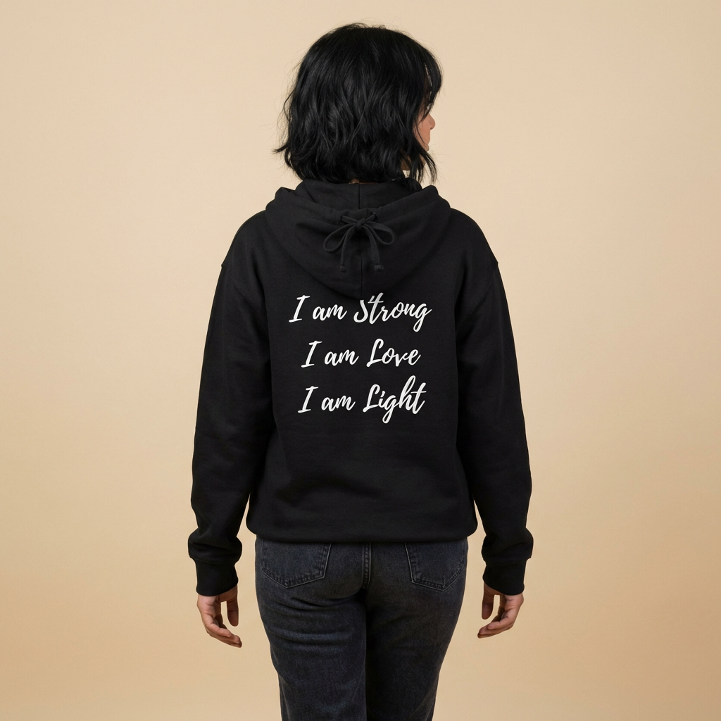 I am Light Unisex Heavy Blend™ Full Zip Hooded Sweatshirt