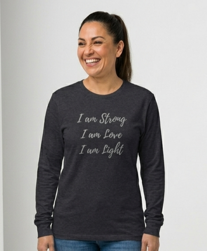 I am Light Unisex Jersey Long Sleeve Tee