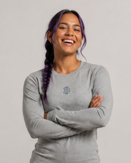 Bitcoin HODL Unisex Jersey Long Sleeve Tee