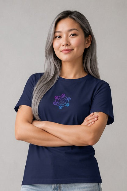 Bitcoin Blockchain Unisex Jersey Short Sleeve Tee
