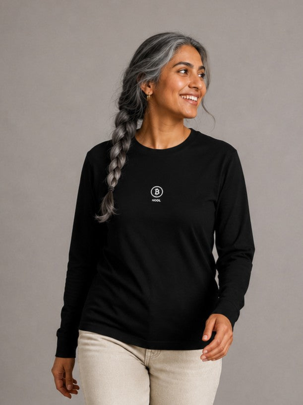 Bitcoin HODL Unisex Jersey Long Sleeve Tee