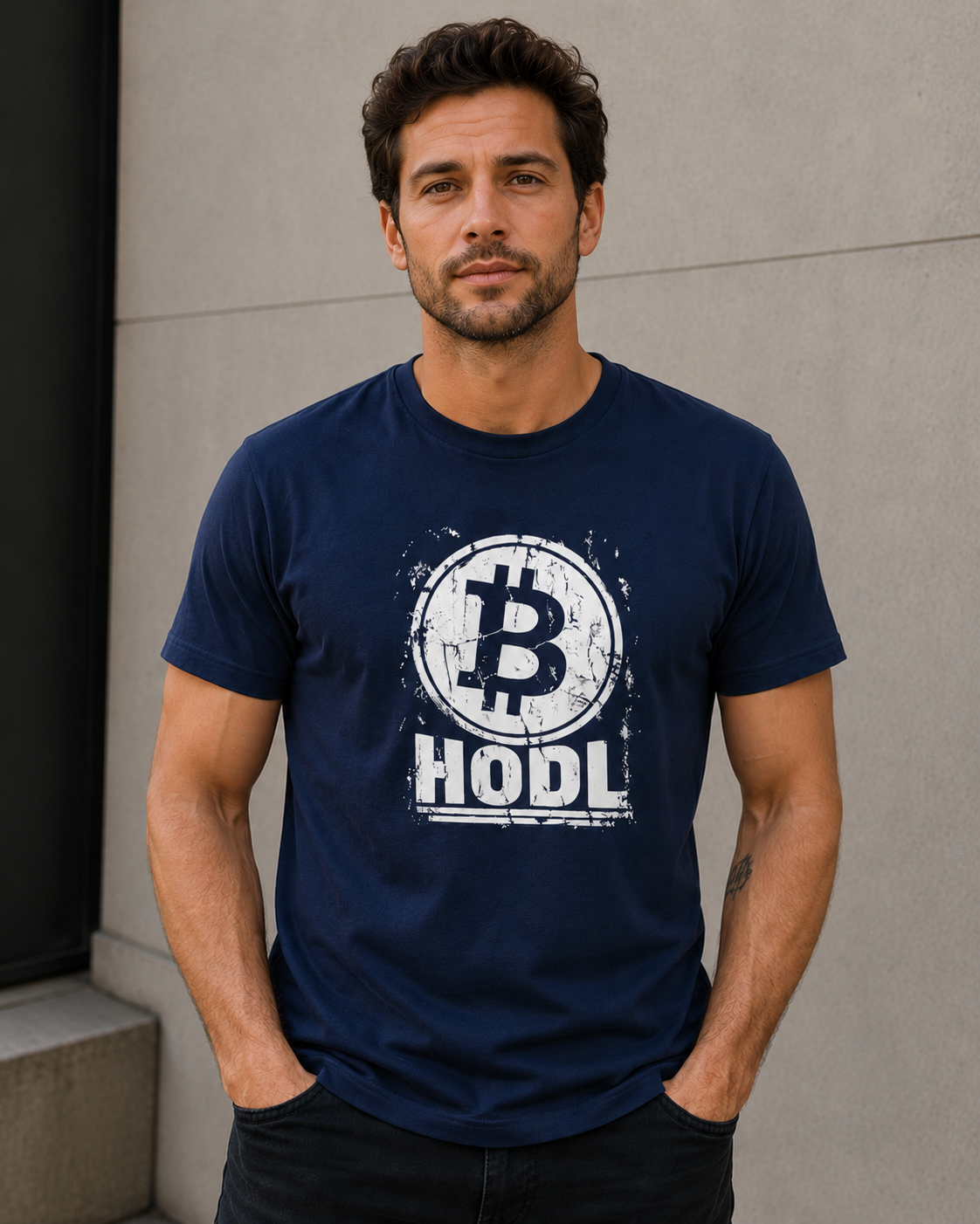 Bitcoin HODL Unisex Jersey Short Sleeve Tee