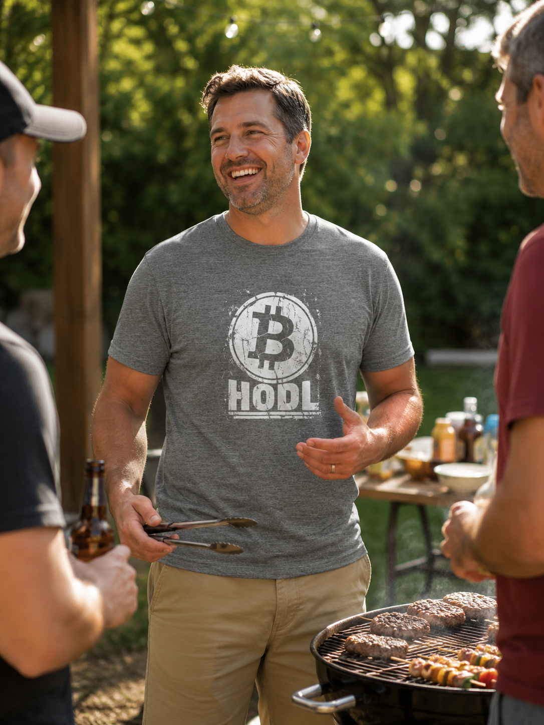 Bitcoin HODL Unisex Jersey Short Sleeve Tee