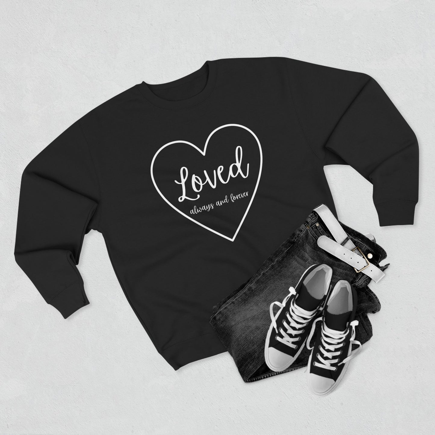 Loved Heart Sweatshirt