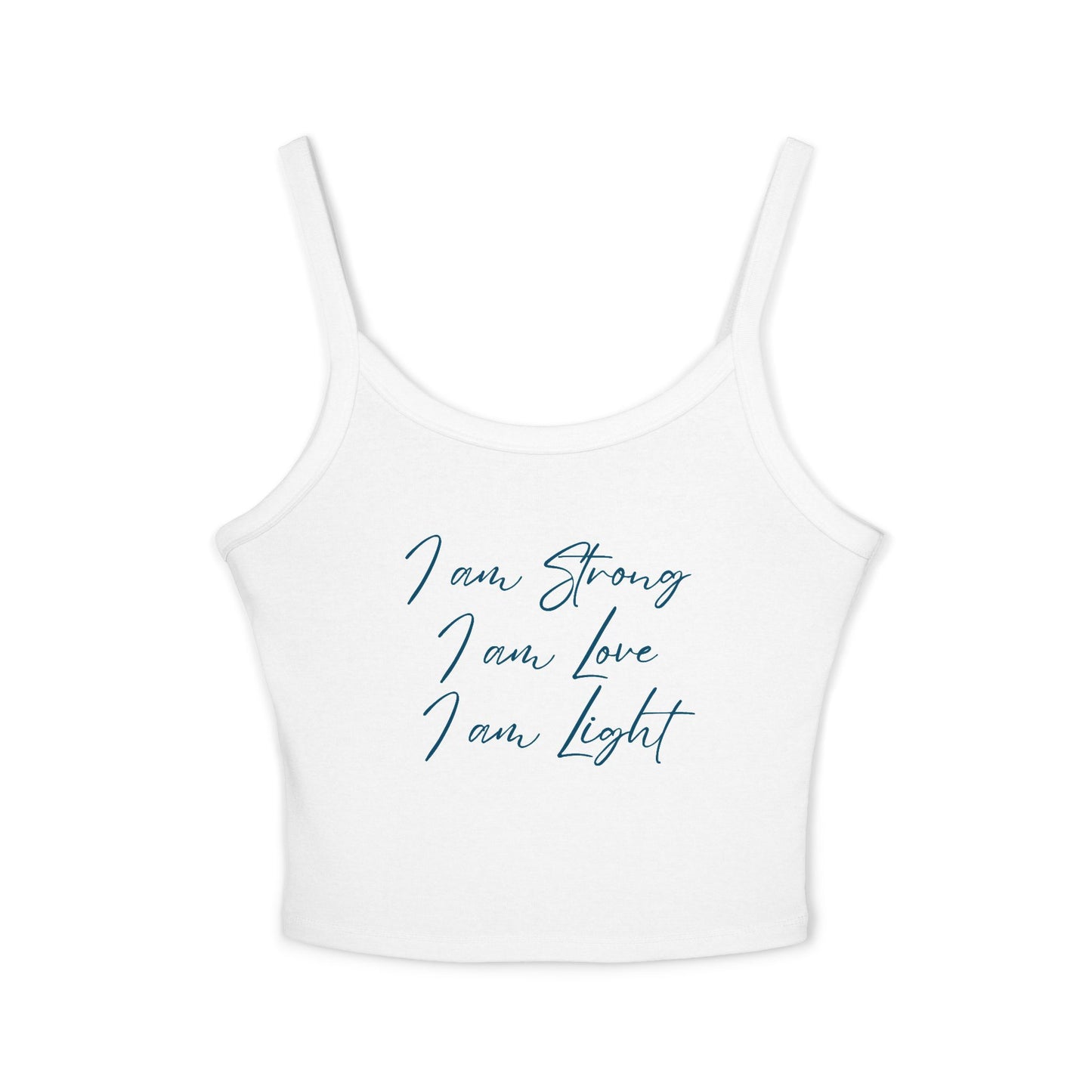 I am Light Women's Spaghetti Strap Tank Top