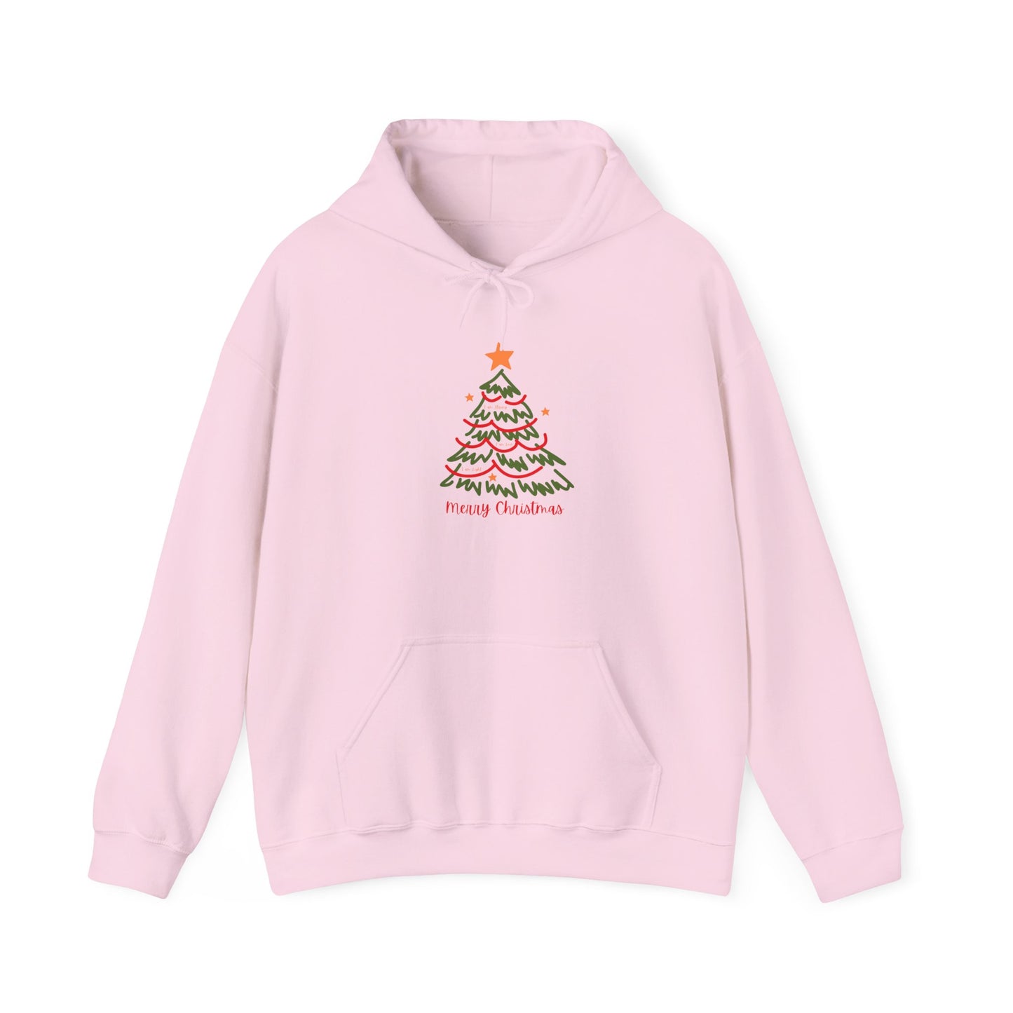 Christmas Tree Sketch Hoodie