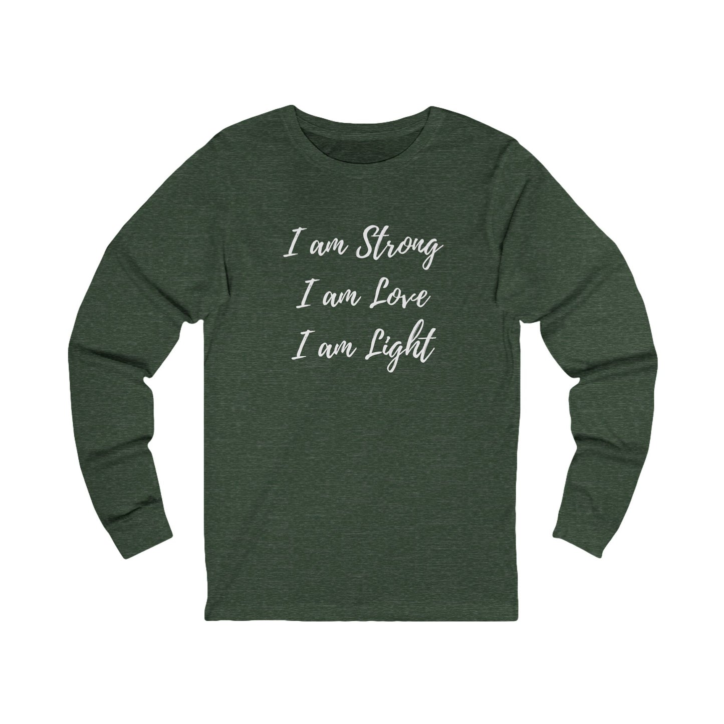 I am Light Unisex Jersey Long Sleeve Tee
