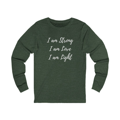 I am Light Unisex Jersey Long Sleeve Tee