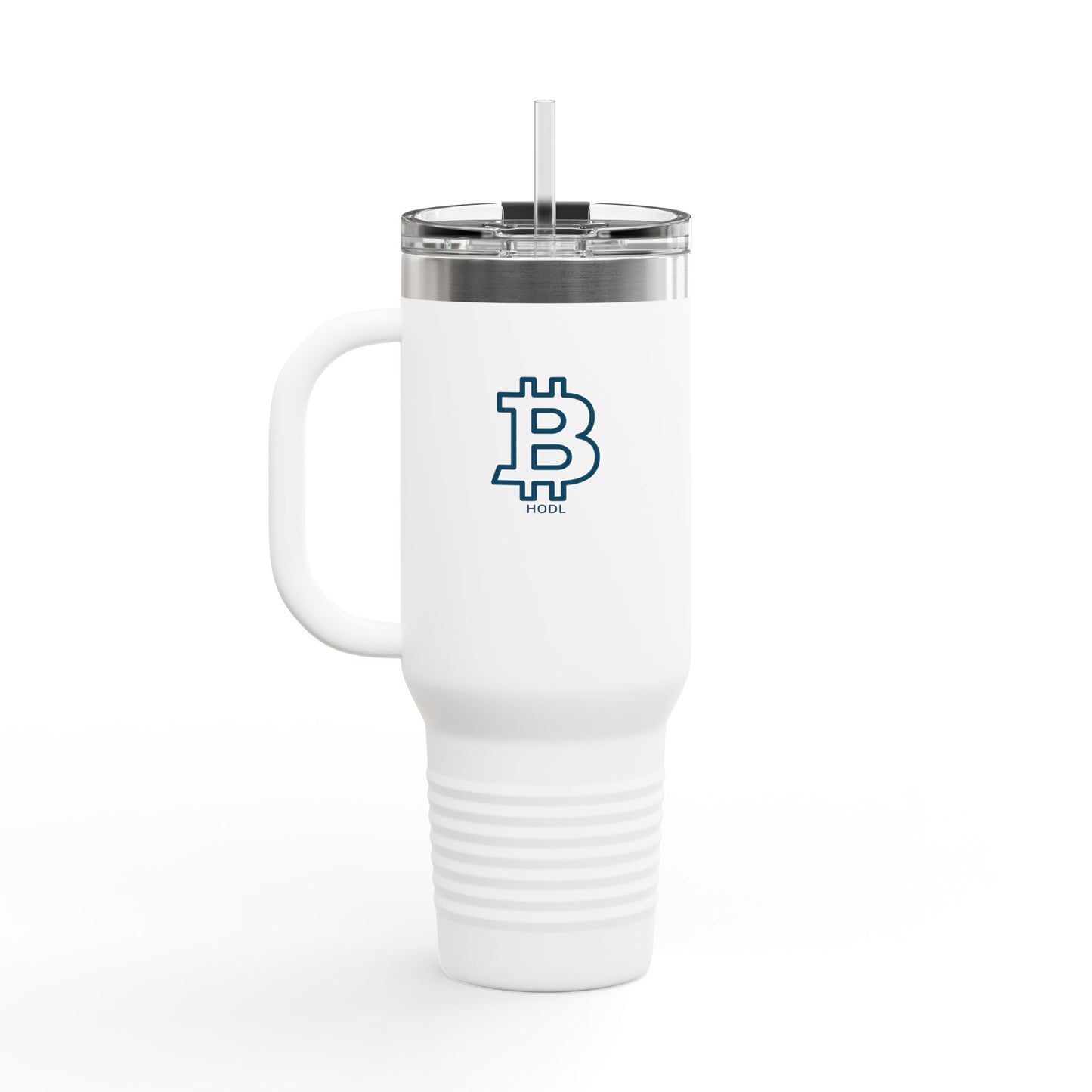 Blue HODL Insulated Travel Mug | 40oz, Perfect for Hot & Cold Beverages