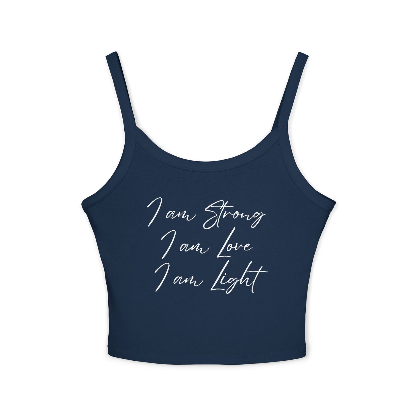 I am Light Women's Spaghetti Strap Tank Top