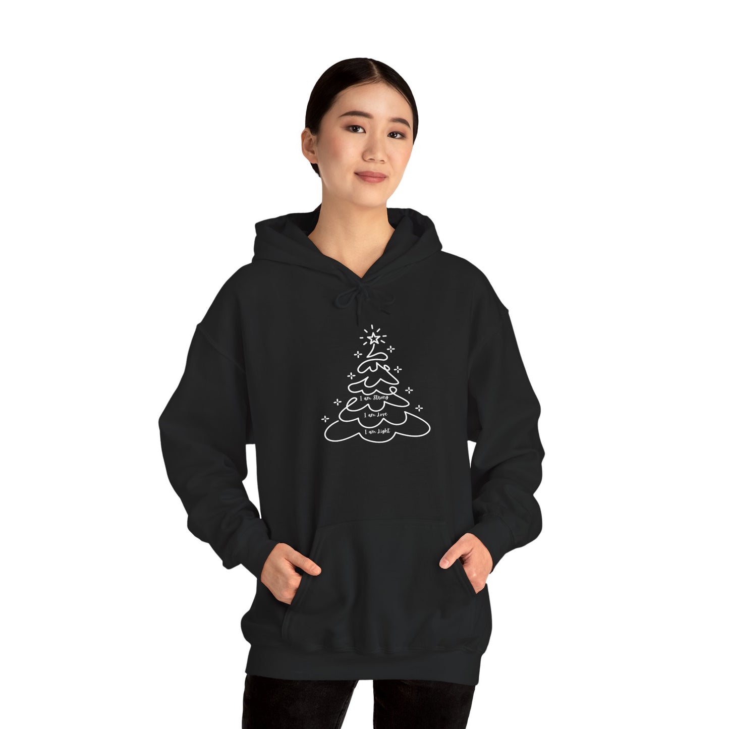 Christmas Doodle Tree Hoodie