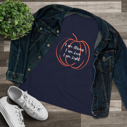 I Am Strong Pumpkin Tee