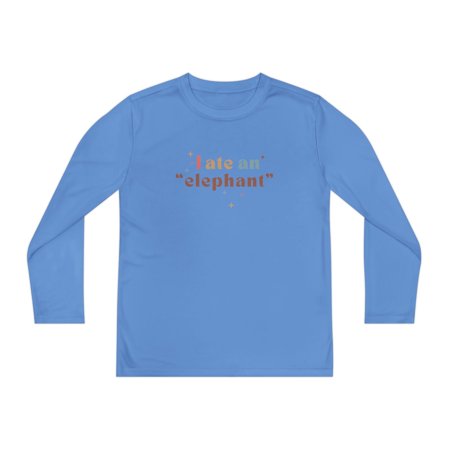 "I Ate an 'Elephant'" Teen Long Sleeve Tee