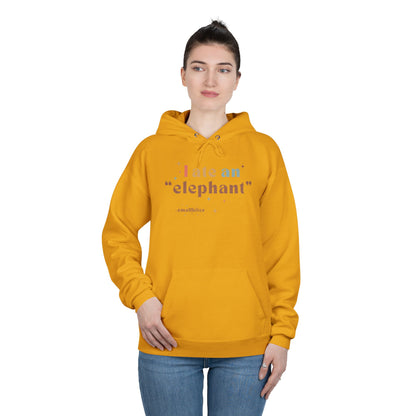 'I ate an "elephant"' Hoodie
