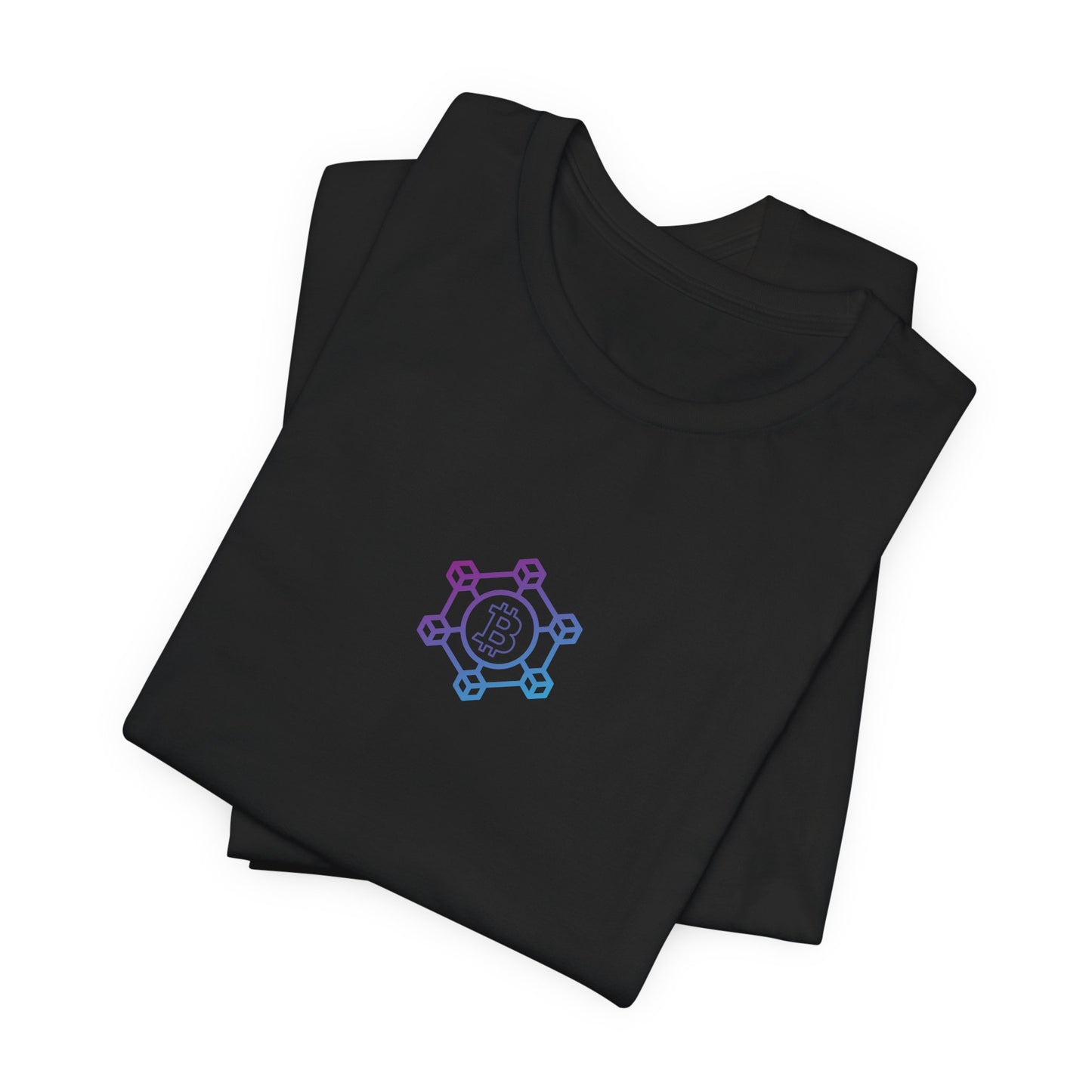 Bitcoin Blockchain Unisex Jersey Short Sleeve Tee