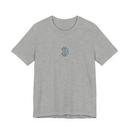 Bitcoin Unisex Jersey Short Sleeve Tee