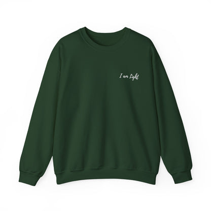 ‘LOVE’ Crewneck Sweatshirt  - Back Graphic