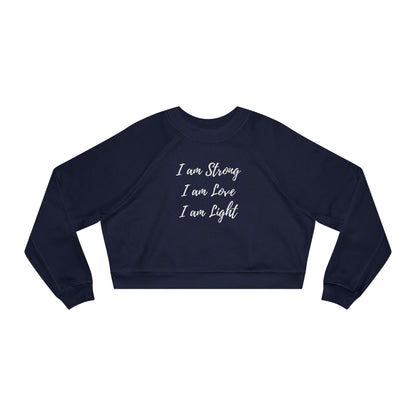 I am Light Women's Cropped Fleece Pullover