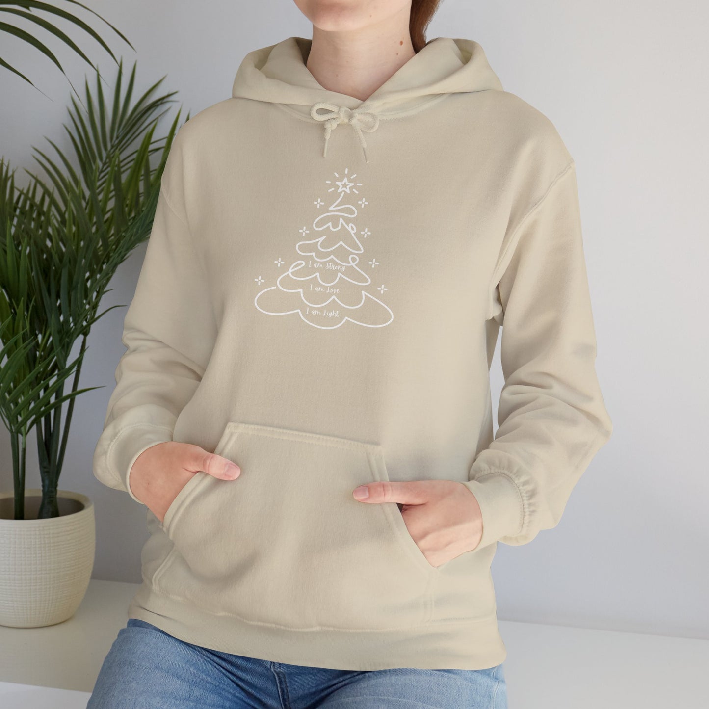 Christmas Doodle Tree Hoodie