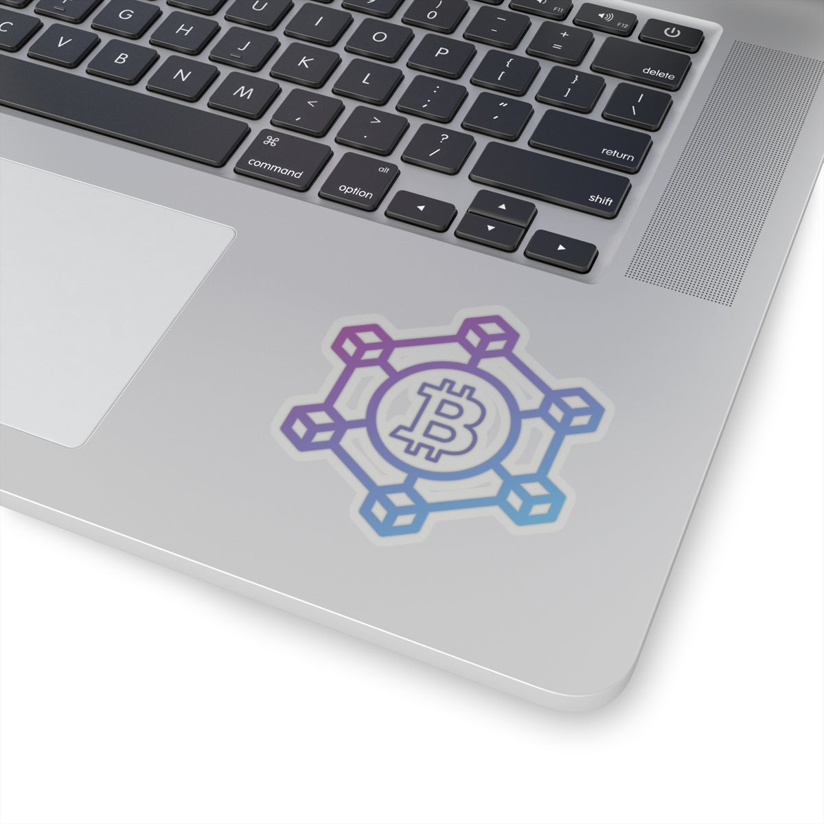 Bitcoin Blockchain Kiss-Cut Stickers