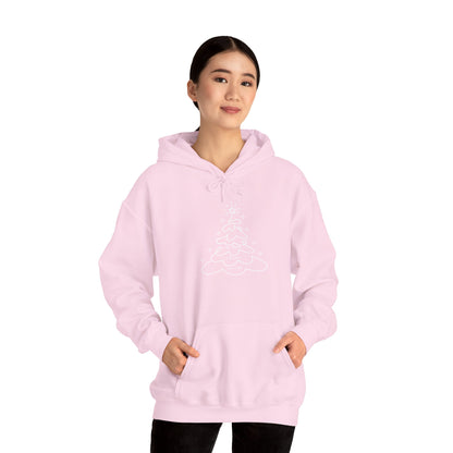 Christmas Doodle Tree Hoodie