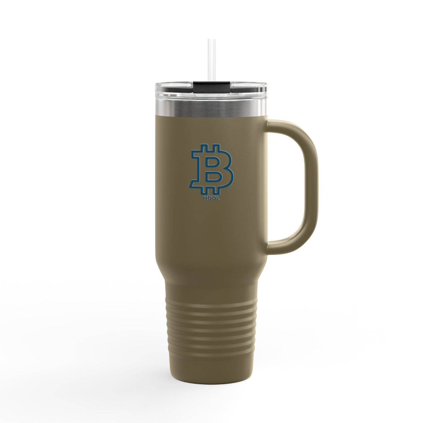 Blue HODL Insulated Travel Mug | 40oz, Perfect for Hot & Cold Beverages