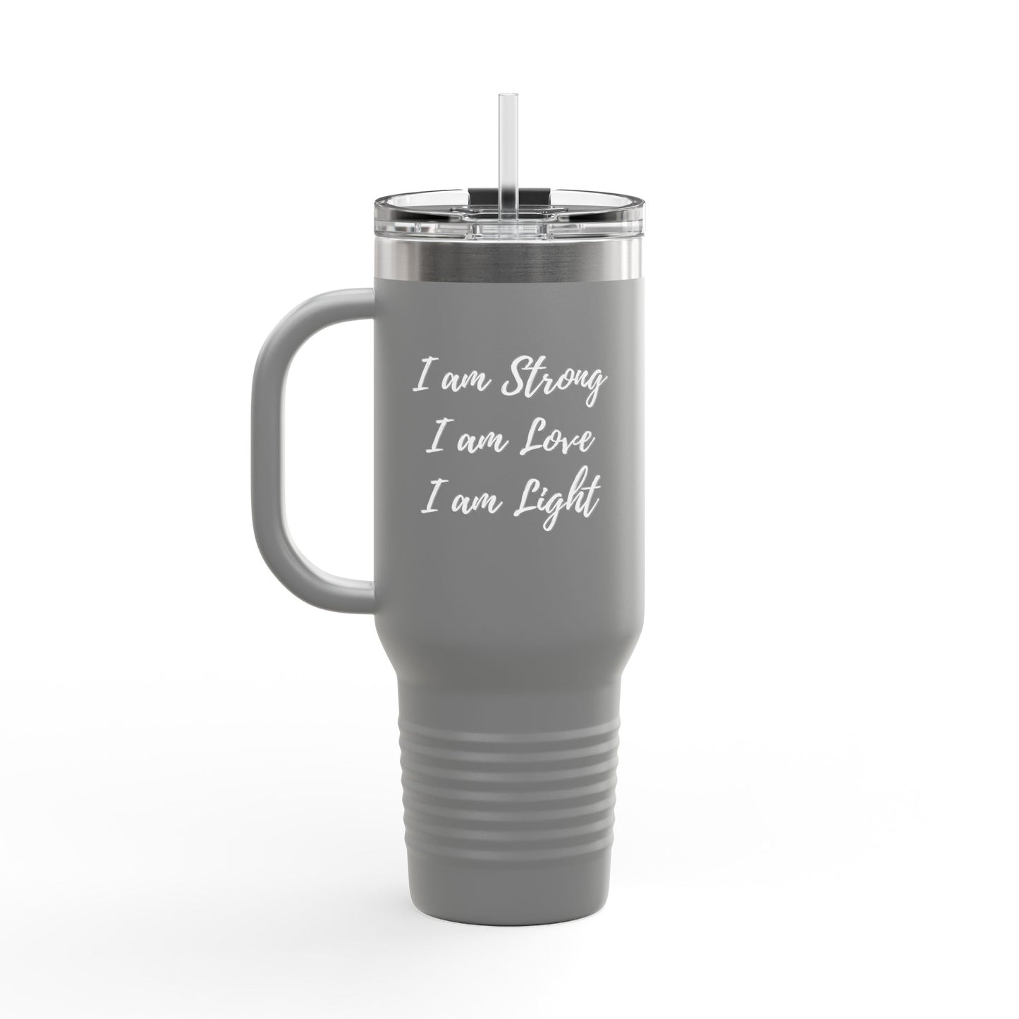 I am Light Insulated Travel Mug, 40oz