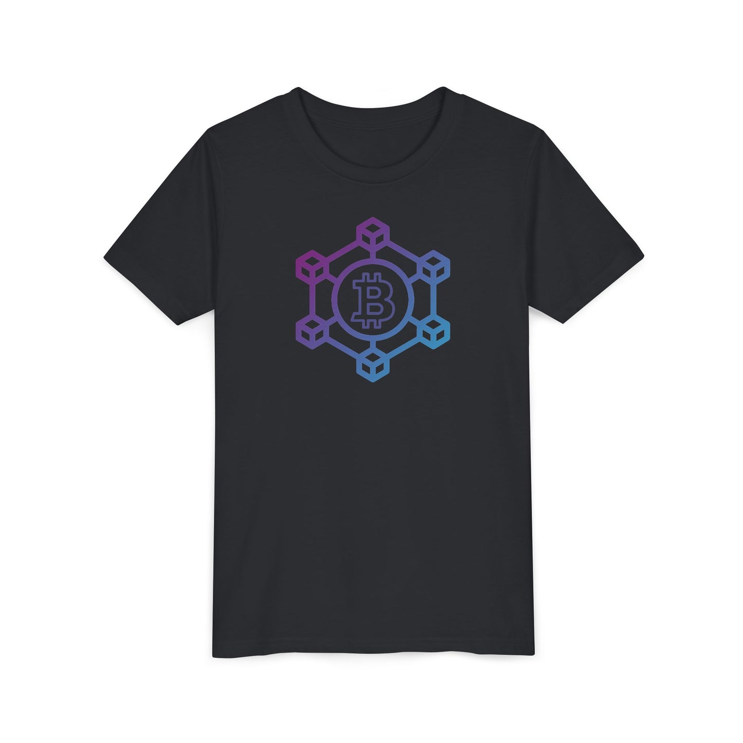Bitcoin Blockchain Youth Short Sleeve Tee