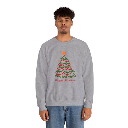 Christmas Tree Crewneck Sweatshirt